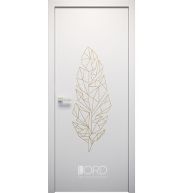 Межкомнатная дверь L-Ori 3 ПГ Патина Золото Лорд
