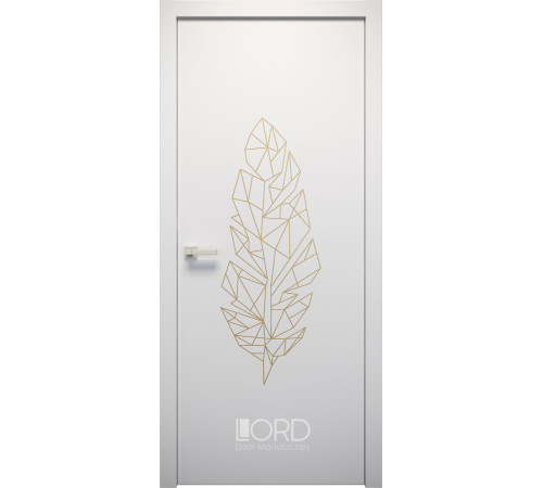 Межкомнатная дверь L-Ori 3 ПГ Патина Золото Лорд для стильного интерьера
