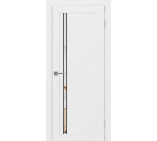 Межкомнатная дверь Турин 527.121 АПС SB с зеркалом Optima Porte
