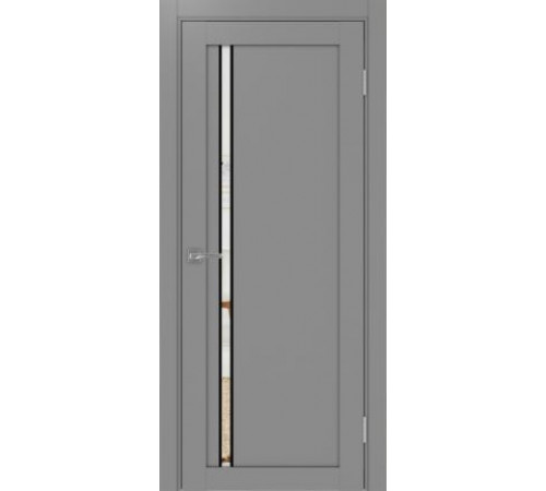 Межкомнатная дверь Турин 527.121 АПС SB с зеркалом Optima Porte
