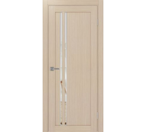 Межкомнатная дверь Турин 525.121 АПС SC/SG с зеркалом Optima Porte
