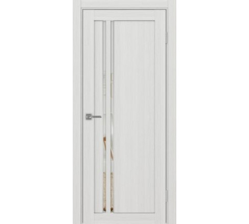 Межкомнатная дверь Турин 525.121 АПС SC/SG с зеркалом Optima Porte

