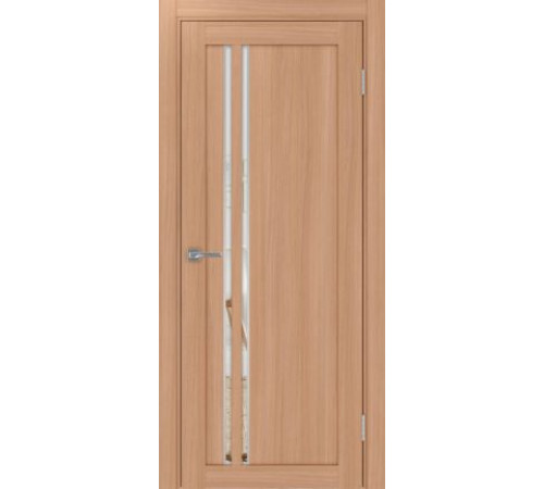 Межкомнатная дверь Турин 525.121 АПС SC/SG с зеркалом Optima Porte

