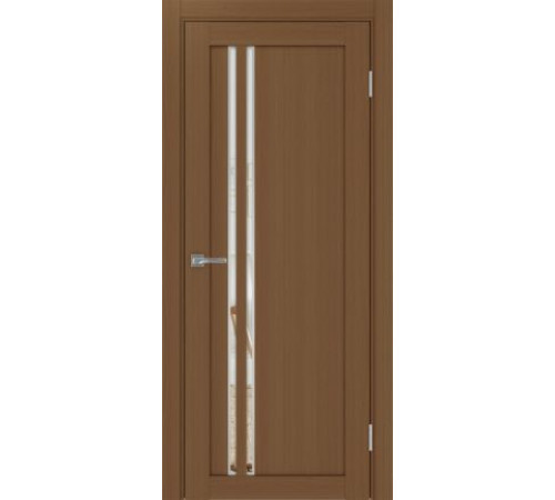 Межкомнатная дверь Турин 525.121 АПС SC/SG с зеркалом Optima Porte
