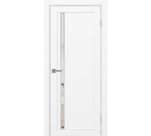 Межкомнатная дверь Турин 527.121 АПС SC/SG с зеркалом Optima Porte
