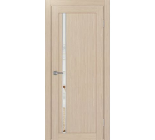 Межкомнатная дверь Турин 527.121 АПС SC/SG с зеркалом Optima Porte
