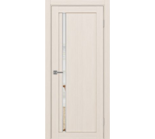 Межкомнатная дверь Турин 527.121 АПС SC/SG с зеркалом Optima Porte
