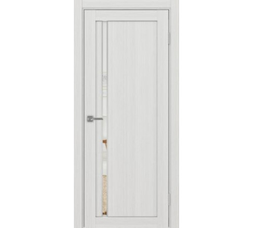 Межкомнатная дверь Турин 527.121 АПС SC/SG с зеркалом Optima Porte
