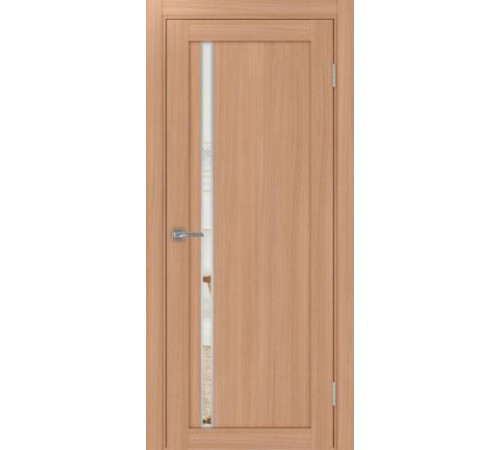 Межкомнатная дверь Турин 527.121 АПС SC/SG с зеркалом Optima Porte
