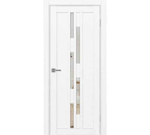 Межкомнатная дверь Турин 551.121 с зеркалом Optima Porte
