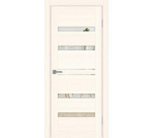Межкомнатная дверь Турин 561 с зеркалом Optima Porte
