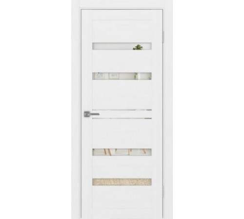 Межкомнатная дверь Турин 561 с зеркалом Optima Porte
