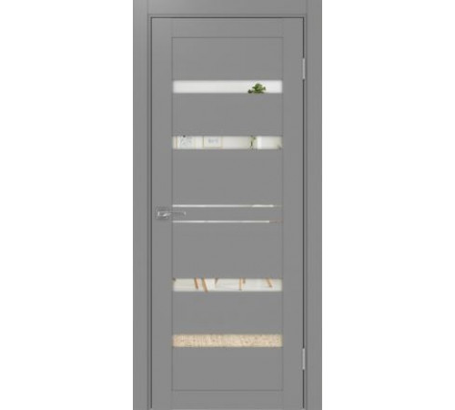 Межкомнатная дверь Турин 561 с зеркалом Optima Porte
