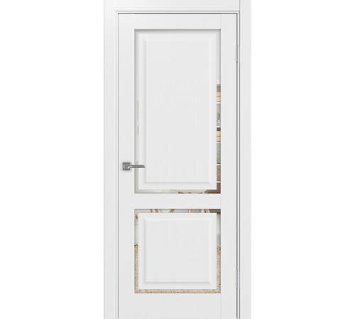 Межкомнатная дверь Тоскана 602С с зеркалом Optima Porte
