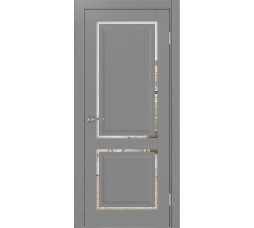 Межкомнатная дверь Тоскана 602С с зеркалом Optima Porte
