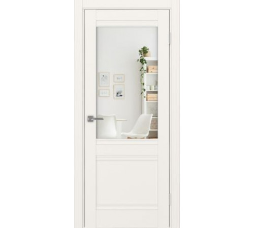 Межкомнатная дверь Турин 502U.21 с зеркалом Optima Porte
