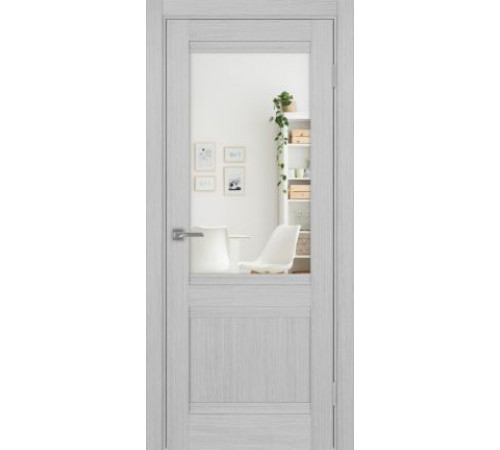 Межкомнатная дверь Турин 502U.21 с зеркалом Optima Porte
