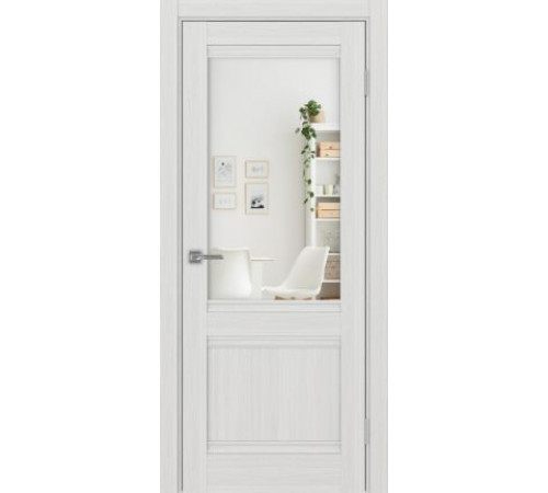 Межкомнатная дверь Турин 502U.21 с зеркалом Optima Porte
