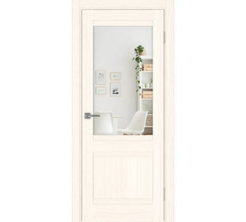 Межкомнатная дверь Турин 502U.21 с зеркалом Optima Porte
