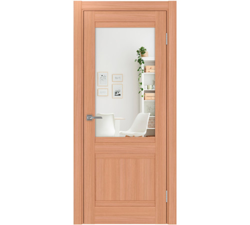 Межкомнатная дверь Турин 502U.21 с зеркалом Optima Porte
