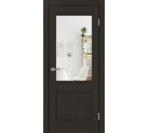 Межкомнатная дверь Турин 502U.21 с зеркалом Optima Porte
