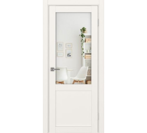 Межкомнатная дверь Турин 502.21 с зеркалом Optima Porte
