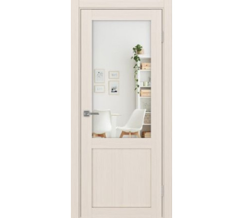 Межкомнатная дверь Турин 502.21 с зеркалом Optima Porte
