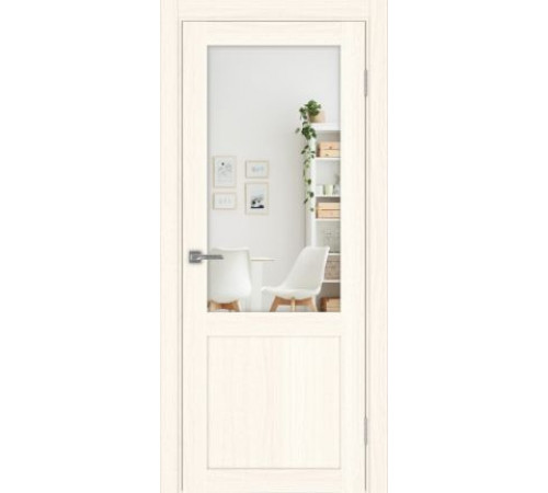 Межкомнатная дверь Турин 502.21 с зеркалом Optima Porte
