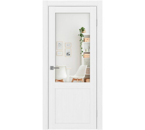 Межкомнатная дверь Турин 502.21 с зеркалом Optima Porte
