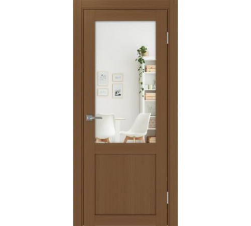 Межкомнатная дверь Турин 502.21 с зеркалом Optima Porte
