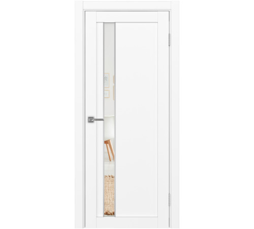 Межкомнатная дверь Турин 528 АПП SC/SG с зеркалом Optima Porte
