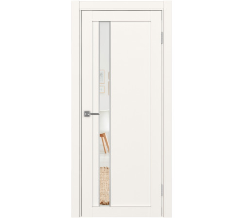 Межкомнатная дверь Турин 528 АПП SC/SG с зеркалом Optima Porte
