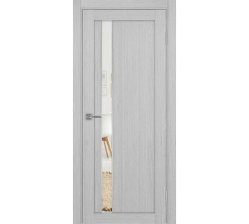 Межкомнатная дверь Турин 528 АПП SC/SG с зеркалом Optima Porte
