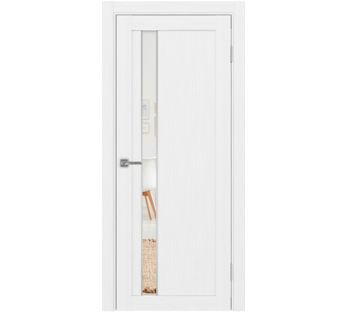 Межкомнатная дверь Турин 528 АПП SC/SG с зеркалом Optima Porte
