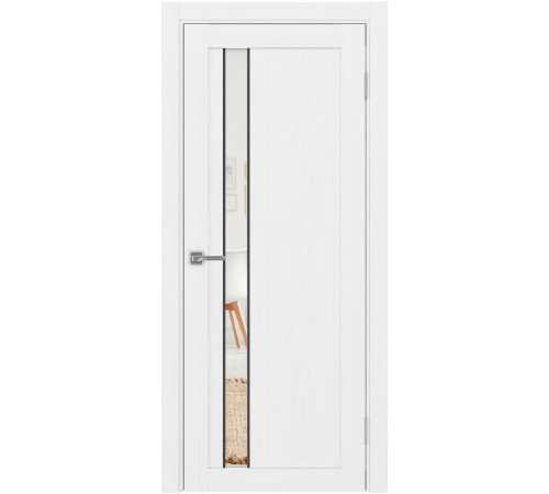 Межкомнатная дверь Турин 528 АПП SB с зеркалом Optima Porte
