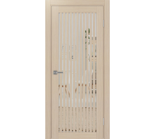 Межкомнатная дверь Турин 544 с зеркалом Optima Porte
