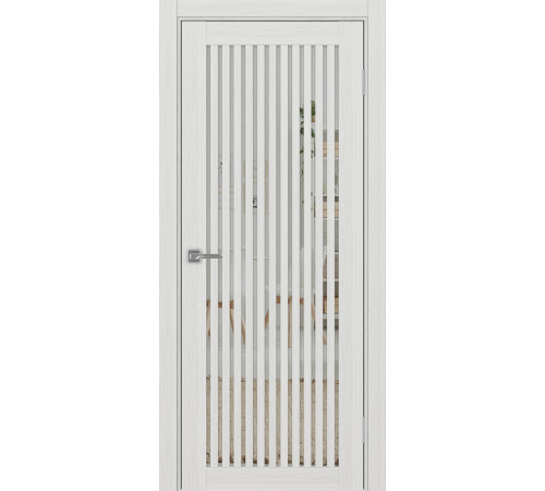 Межкомнатная дверь Турин 544 с зеркалом Optima Porte
