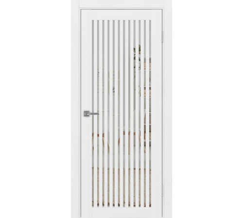 Межкомнатная дверь Турин 544 с зеркалом Optima Porte
