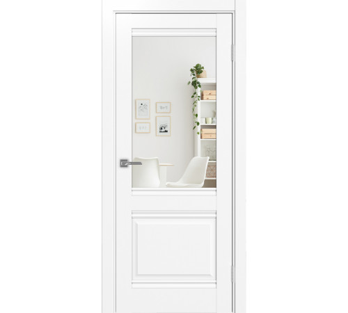 Межкомнатная дверь Тоскана 602U.21 ОФ3 с зеркалом Optima Porte
