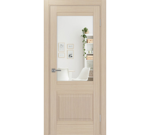 Межкомнатная дверь Тоскана 602U.21 ОФ3 с зеркалом Optima Porte
