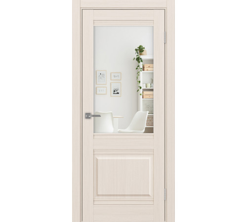 Межкомнатная дверь Тоскана 602U.21 ОФ3 с зеркалом Optima Porte
