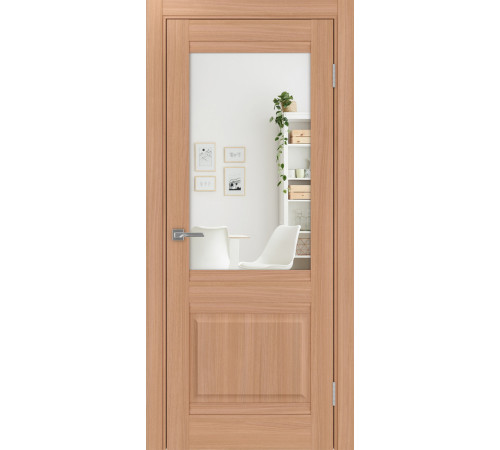 Межкомнатная дверь Тоскана 602U.21 ОФ3 с зеркалом Optima Porte
