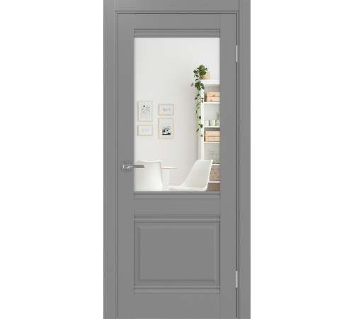 Межкомнатная дверь Тоскана 602U.21 ОФ3 с зеркалом Optima Porte
