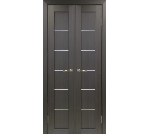 Межкомнатная дверь Турин 501.1 АПП SC/SG двойная Optima Porte
