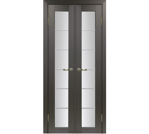 Межкомнатная дверь Турин 501.2 АСС SG/SC двойная Optima Porte
