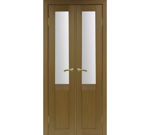Межкомнатная дверь Турин 502.21 двойная Optima Porte для стильного интерьера
