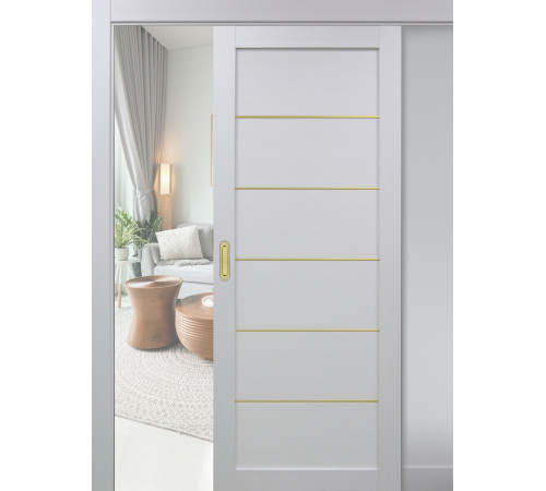 Межкомнатная дверь Турин 501.1 АПП SG купе Optima Porte
